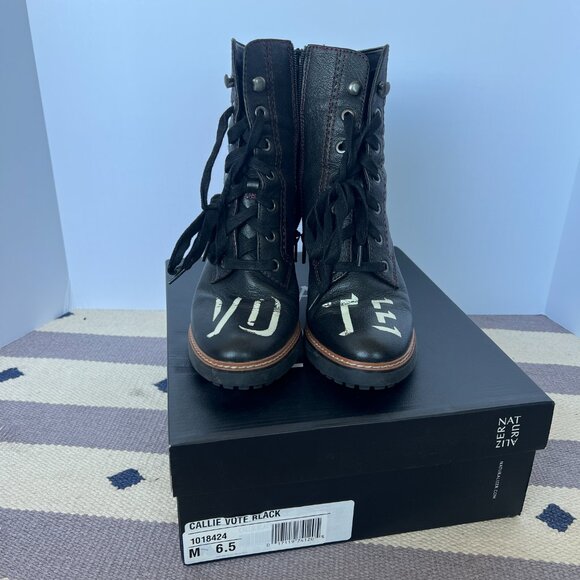 Limited Edition Naturalizer Callie VOTE Boots - Size 6.5 - Picture 5 of 9